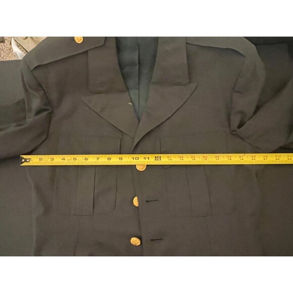 VTG Army Jacket Men 39XL Military Officers Dress Uniform Wool Coat 8405-965-1622 - Picture 10 of 16
